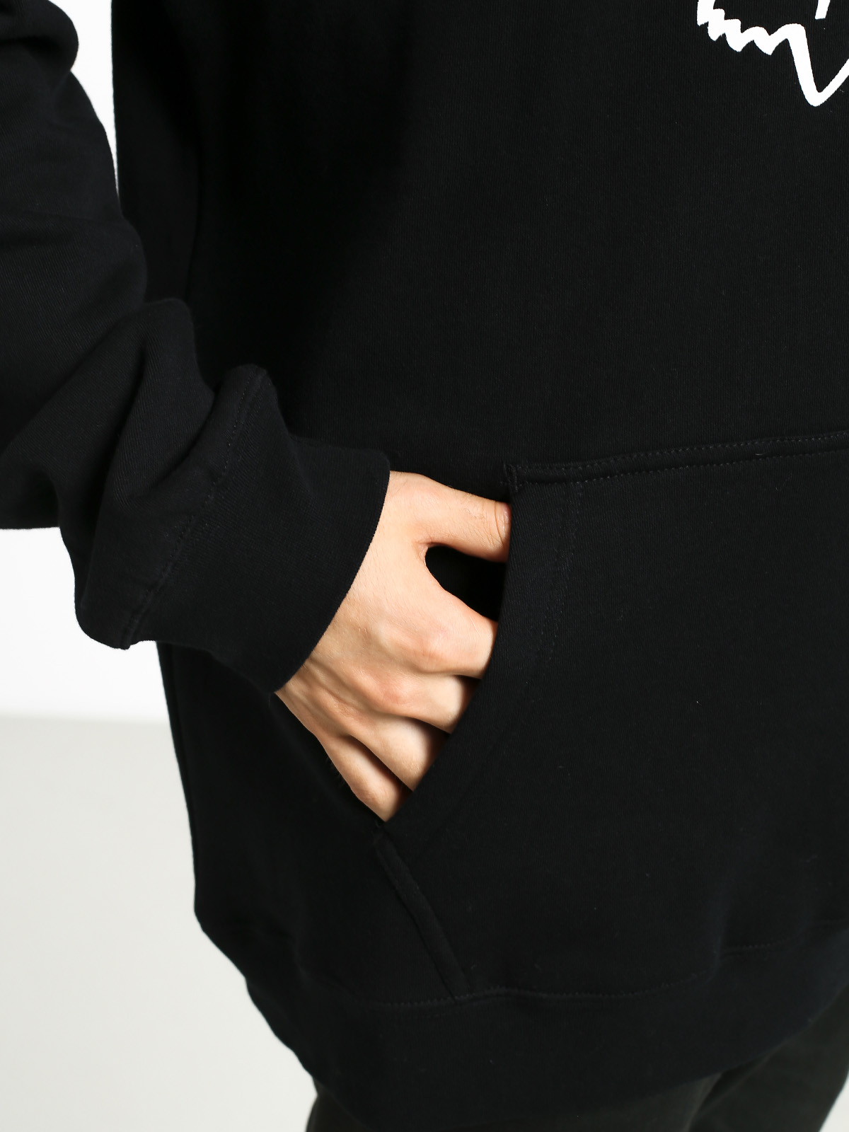 Bluza z kapturem Fox Legacy Moth HD (blk)