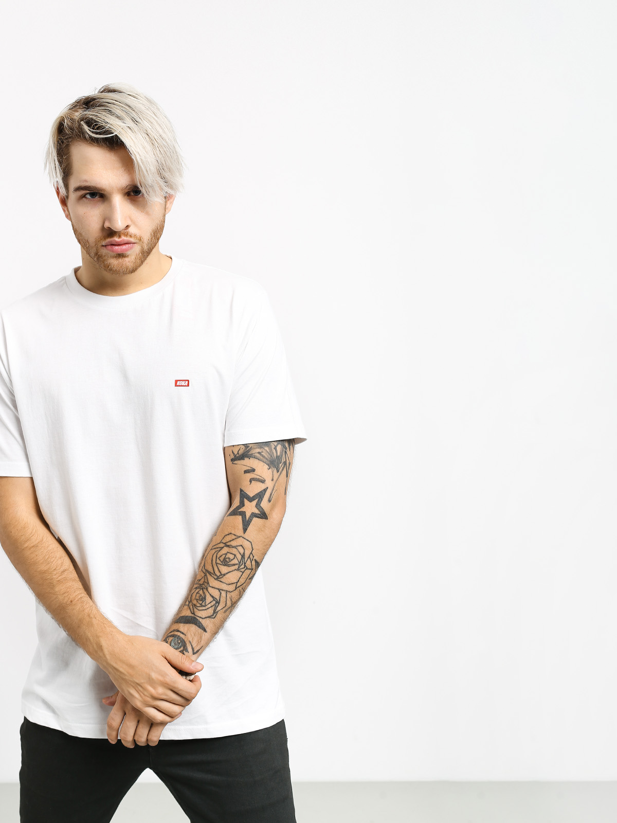 T-shirt Koka Basic Label (white)