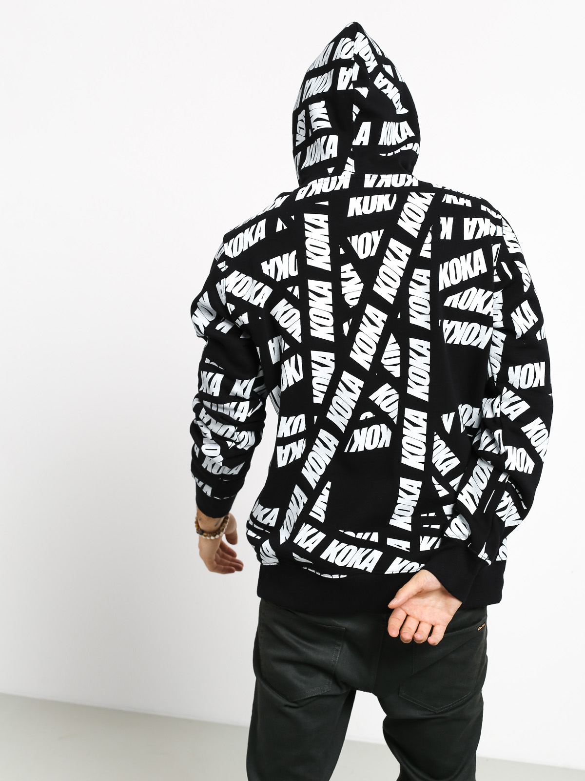 Bluza z kapturem Koka Tape HD (black)