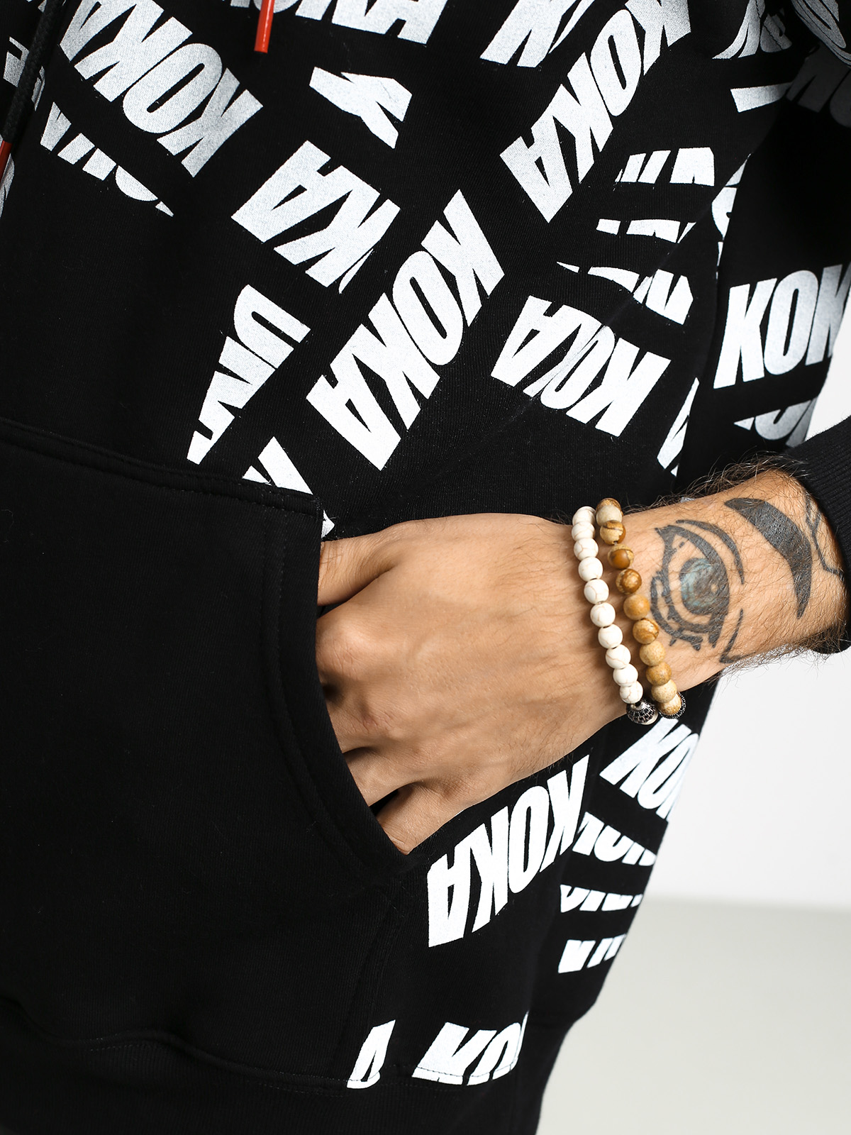 Bluza z kapturem Koka Tape HD (black)