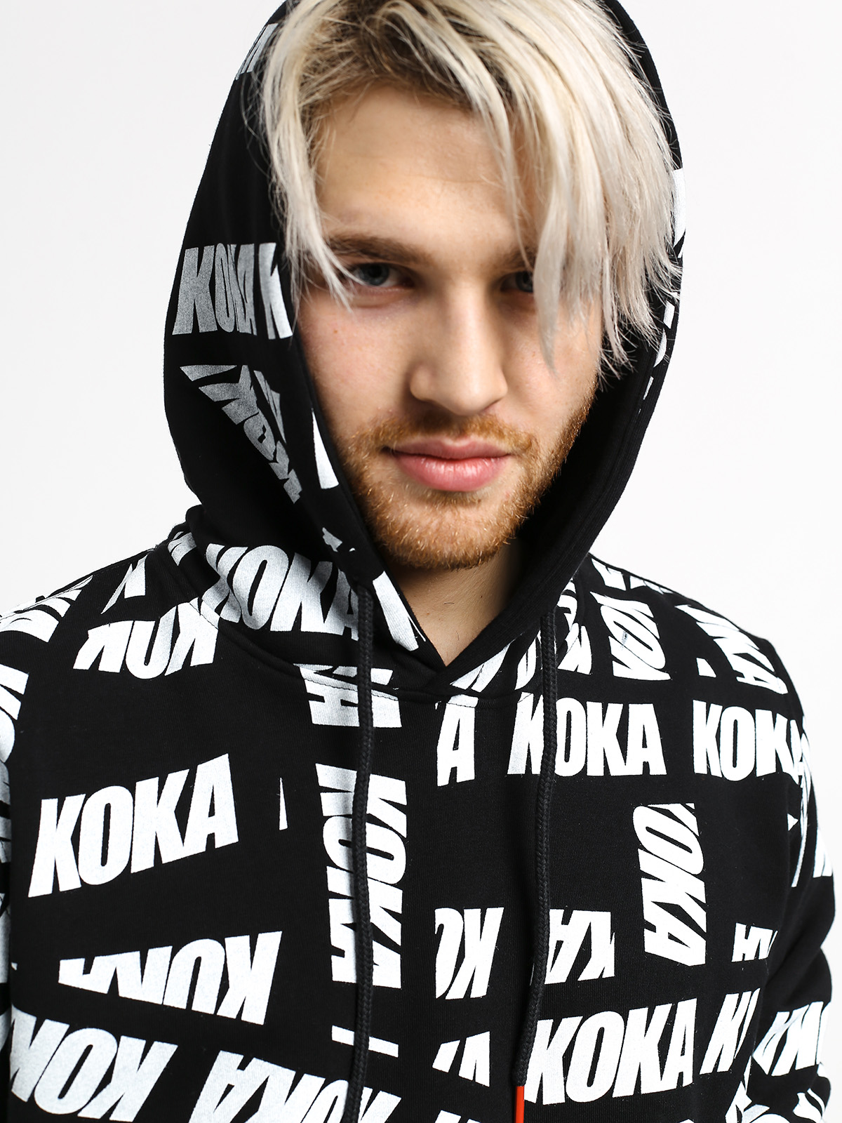 Bluza z kapturem Koka Tape HD (black)