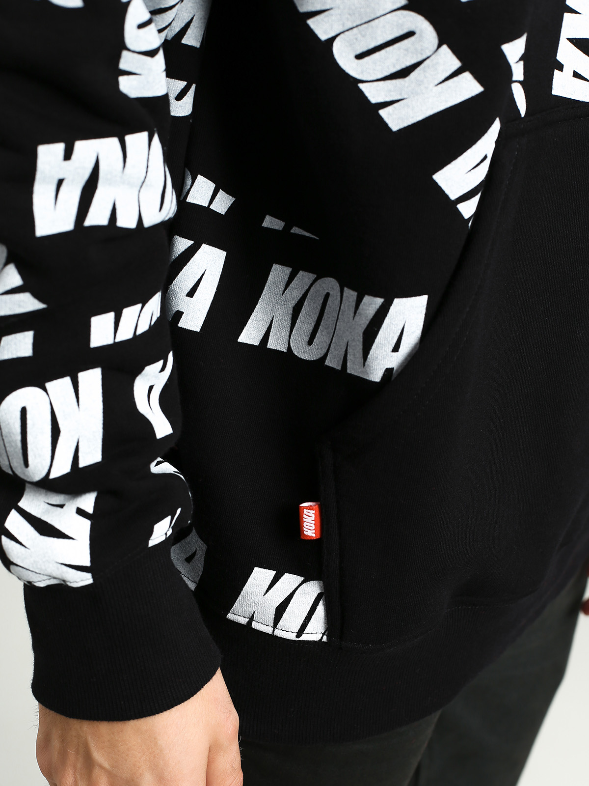Bluza z kapturem Koka Tape HD (black)