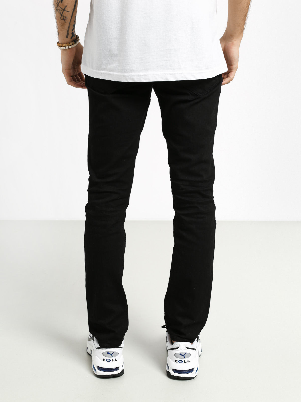 Spodnie DC Worker Straight (black rinse)
