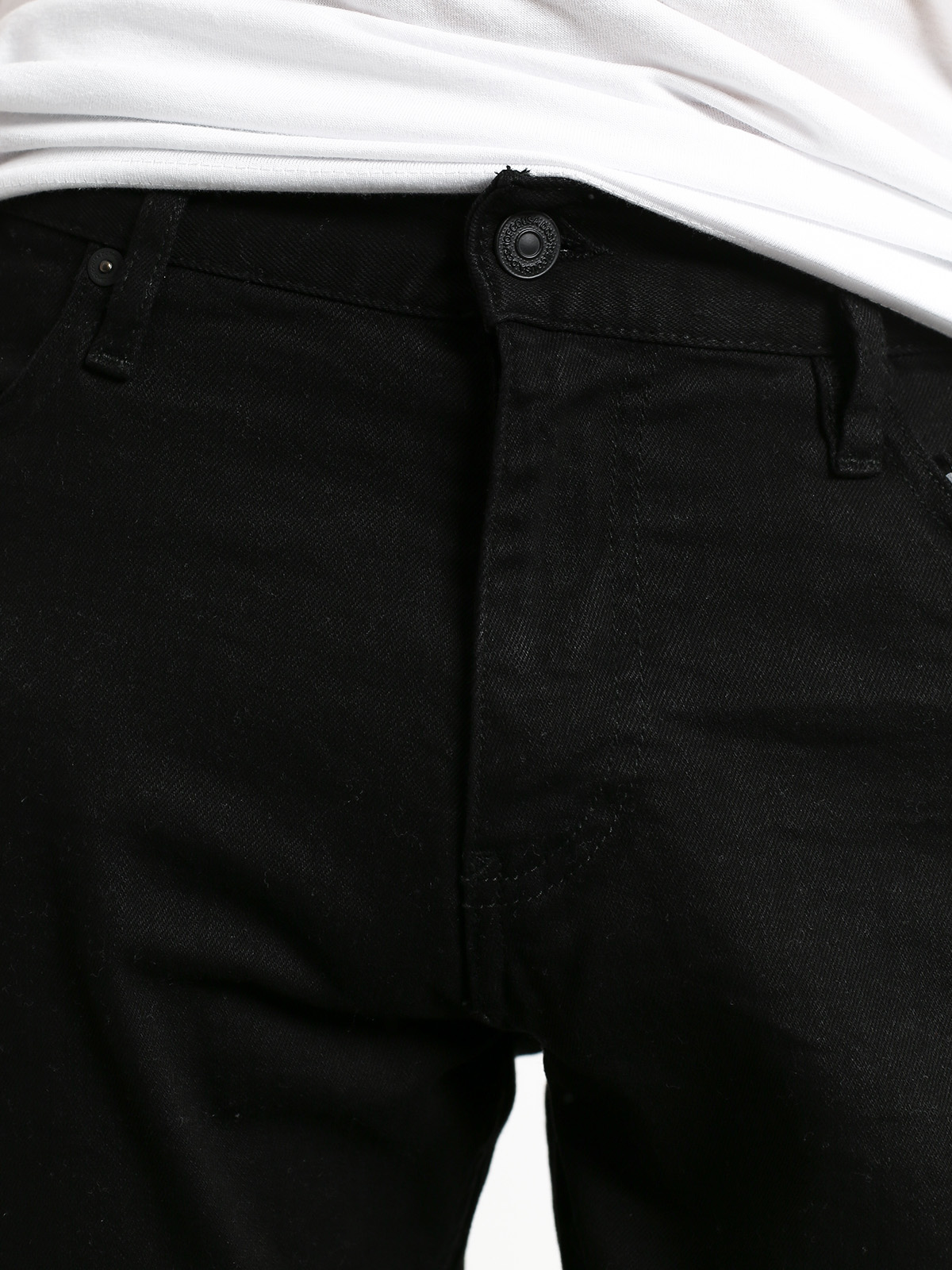 Spodnie DC Worker Straight (black rinse)