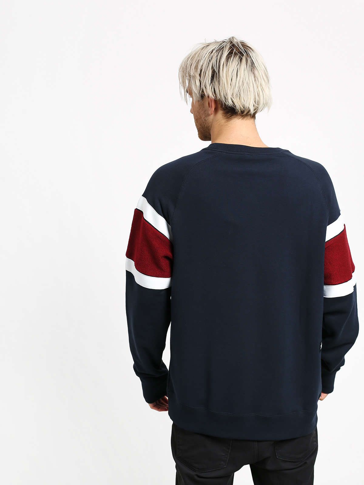 Bluza Nike SB Everett Crew (dark obsidian/team red/dark obsidian)