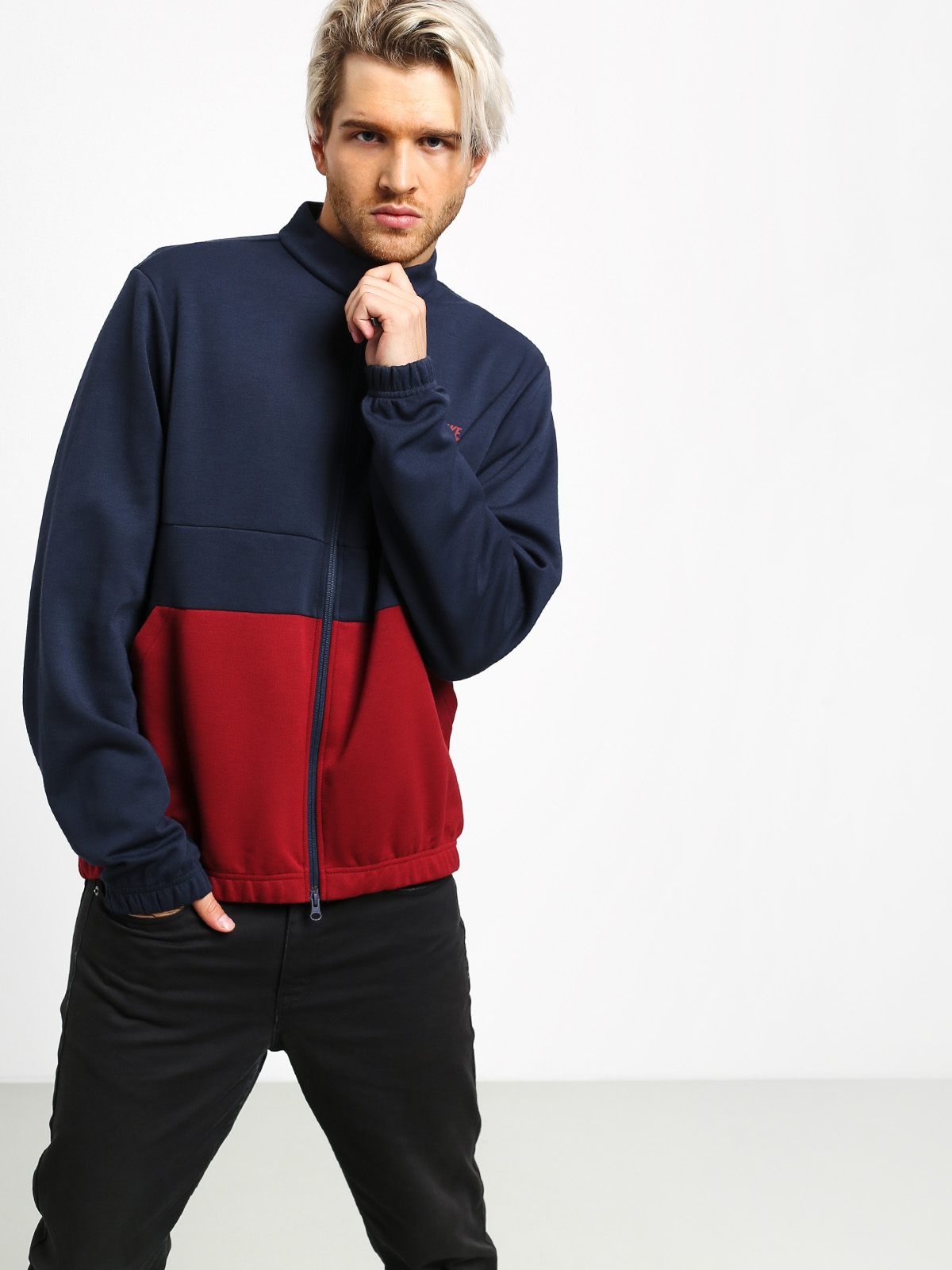 Kurtka Nike SB Dry Track (obsidian/team red/obsidian/team red)