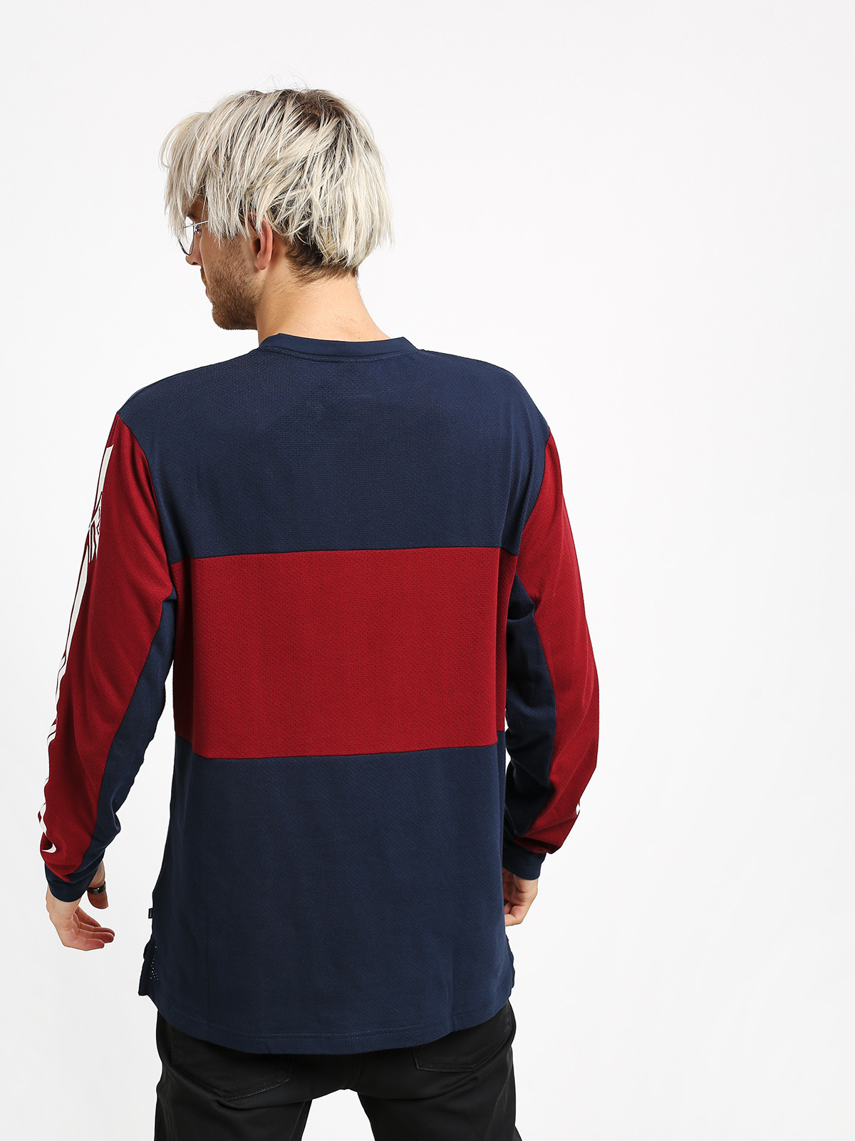 Longsleeve Nike SB Top Mesh Gfx (obsidian/team red/obsidian/summit white)