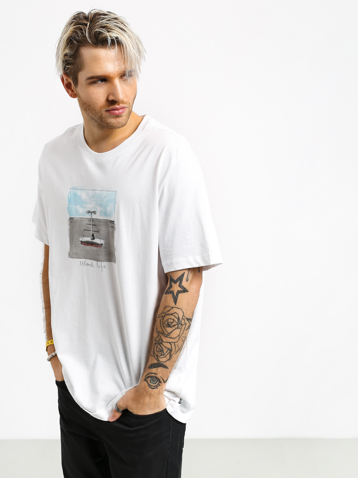 T-shirt Nike SB Janoski (white)