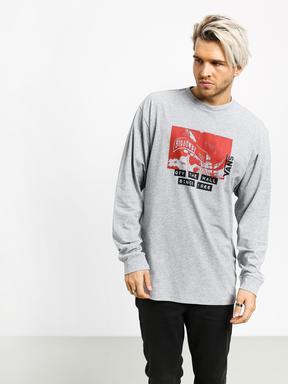 Longsleeve Vans X Baker (athletic heather)