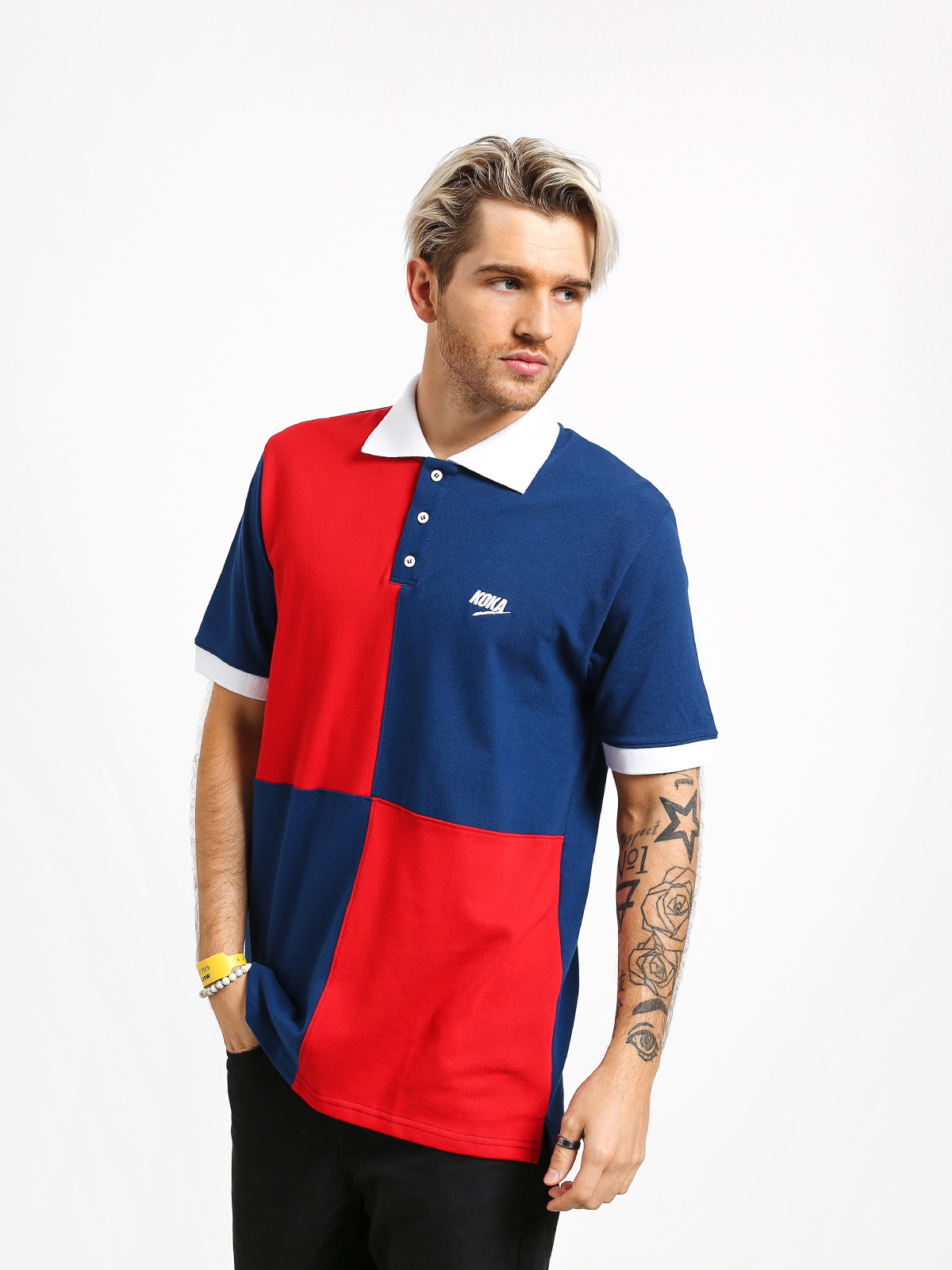 Polo Koka Chess (navy)