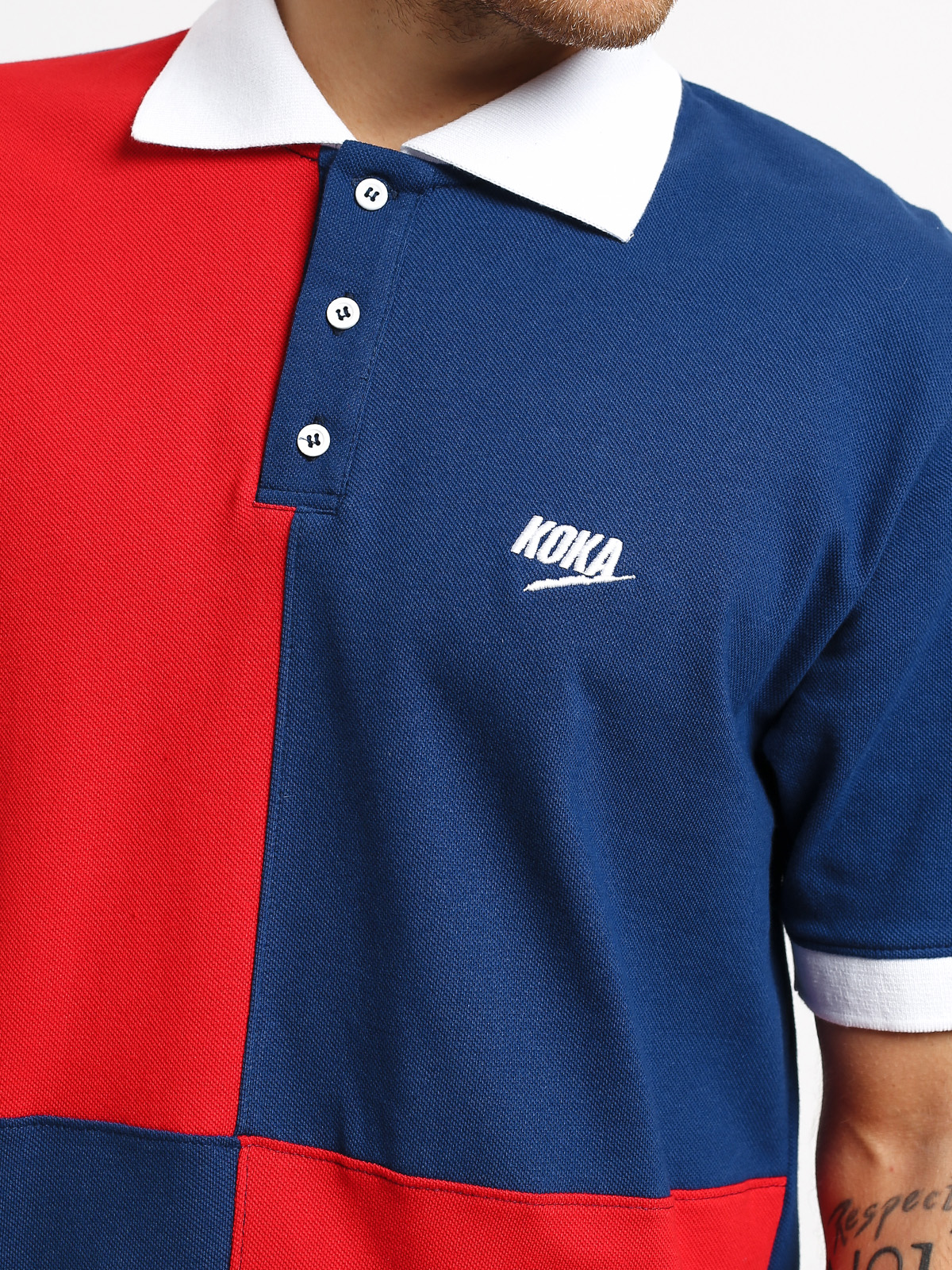 Polo Koka Chess (navy)