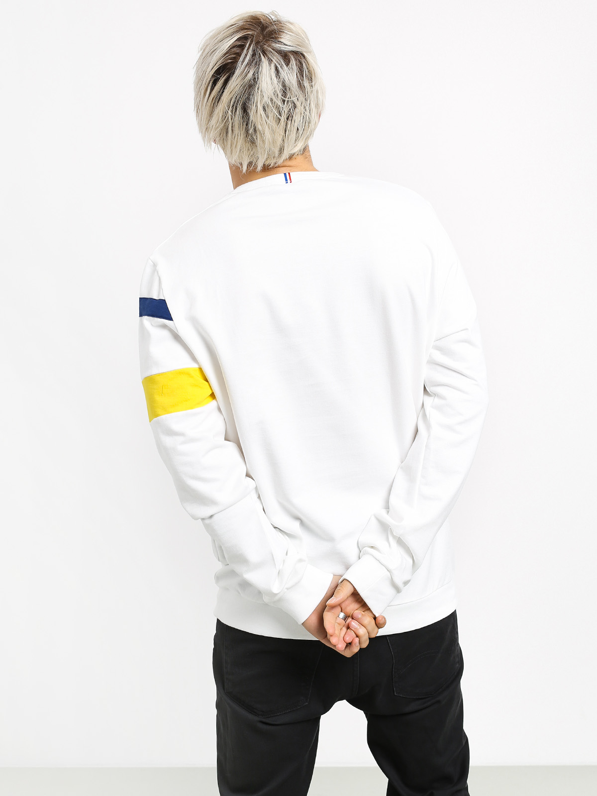 Bluza Le Coq Sportif Saison Crew N1 (n o w/blue depth)