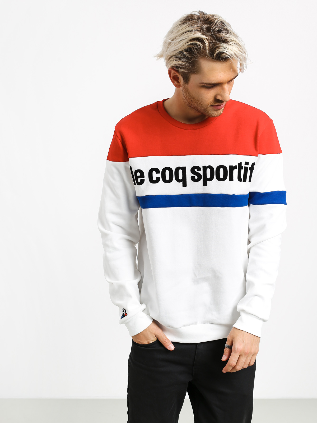 Bluza Le Coq Sportif Crew N1 (new optical white)