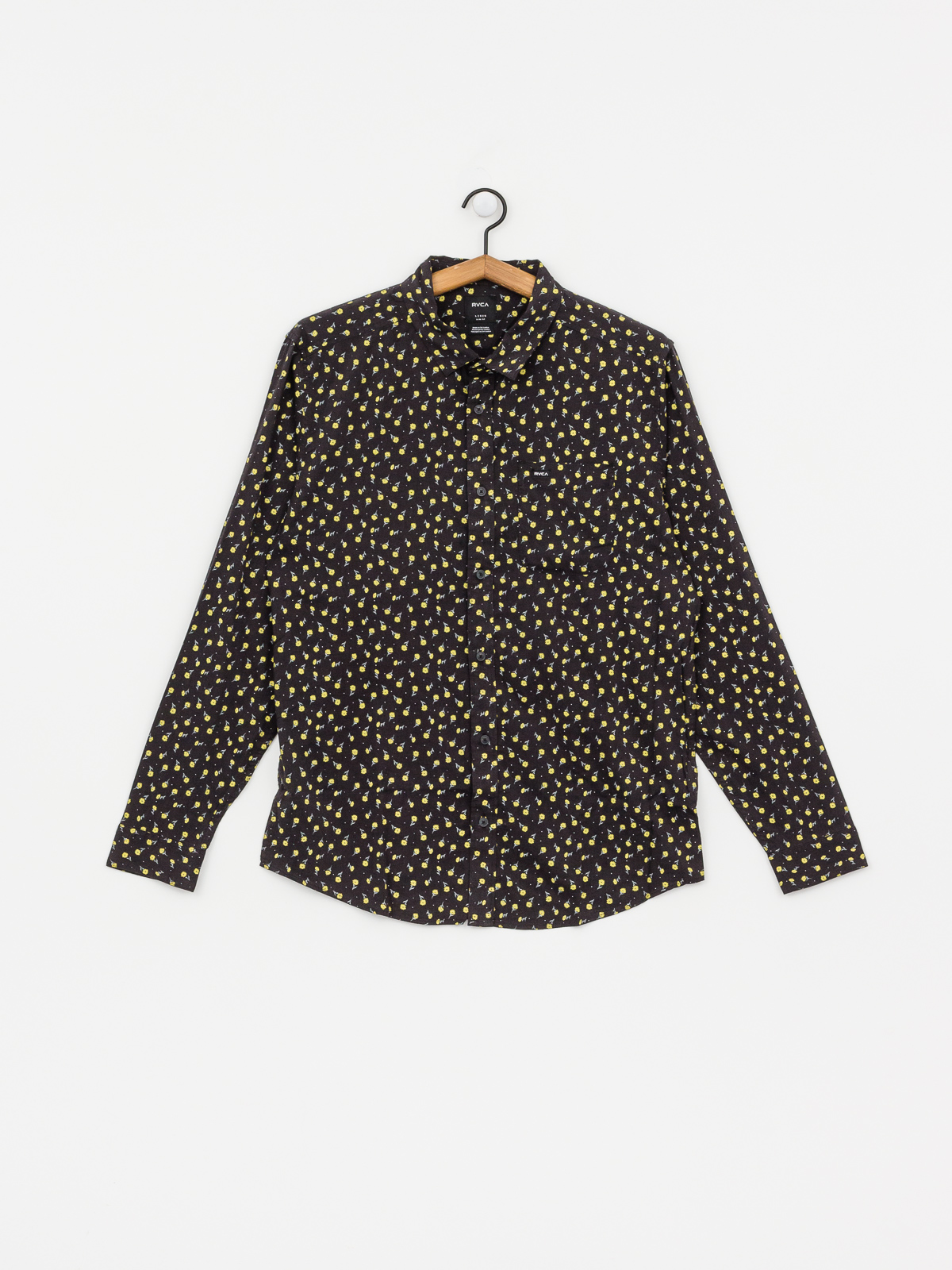 Koszula RVCA Prelude Floral Ls (pirate black)