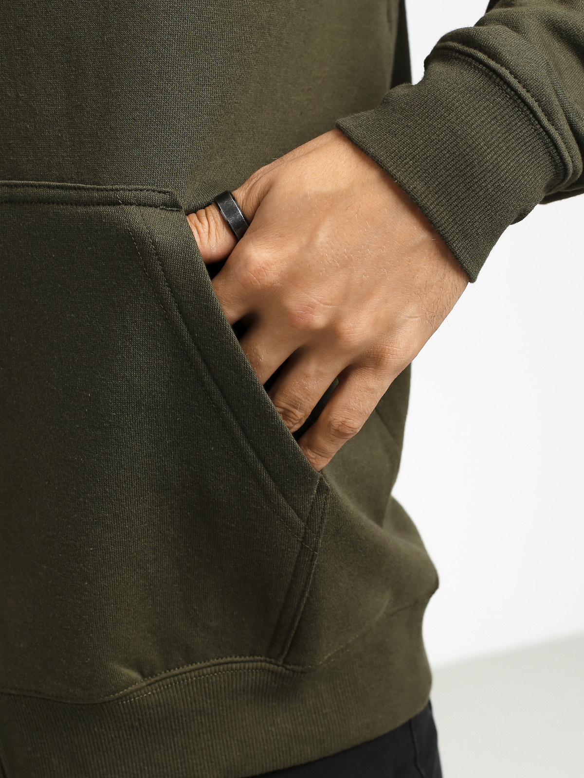 Bluza z kapturem DC Rebel 3 ZHD (fatigue green)