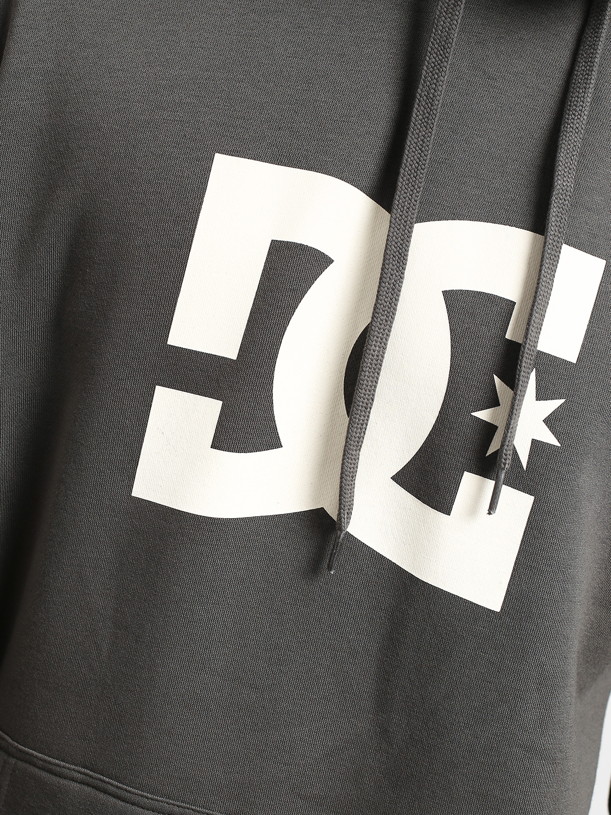 Bluza z kapturem DC Star HD (dark olive/antique w)