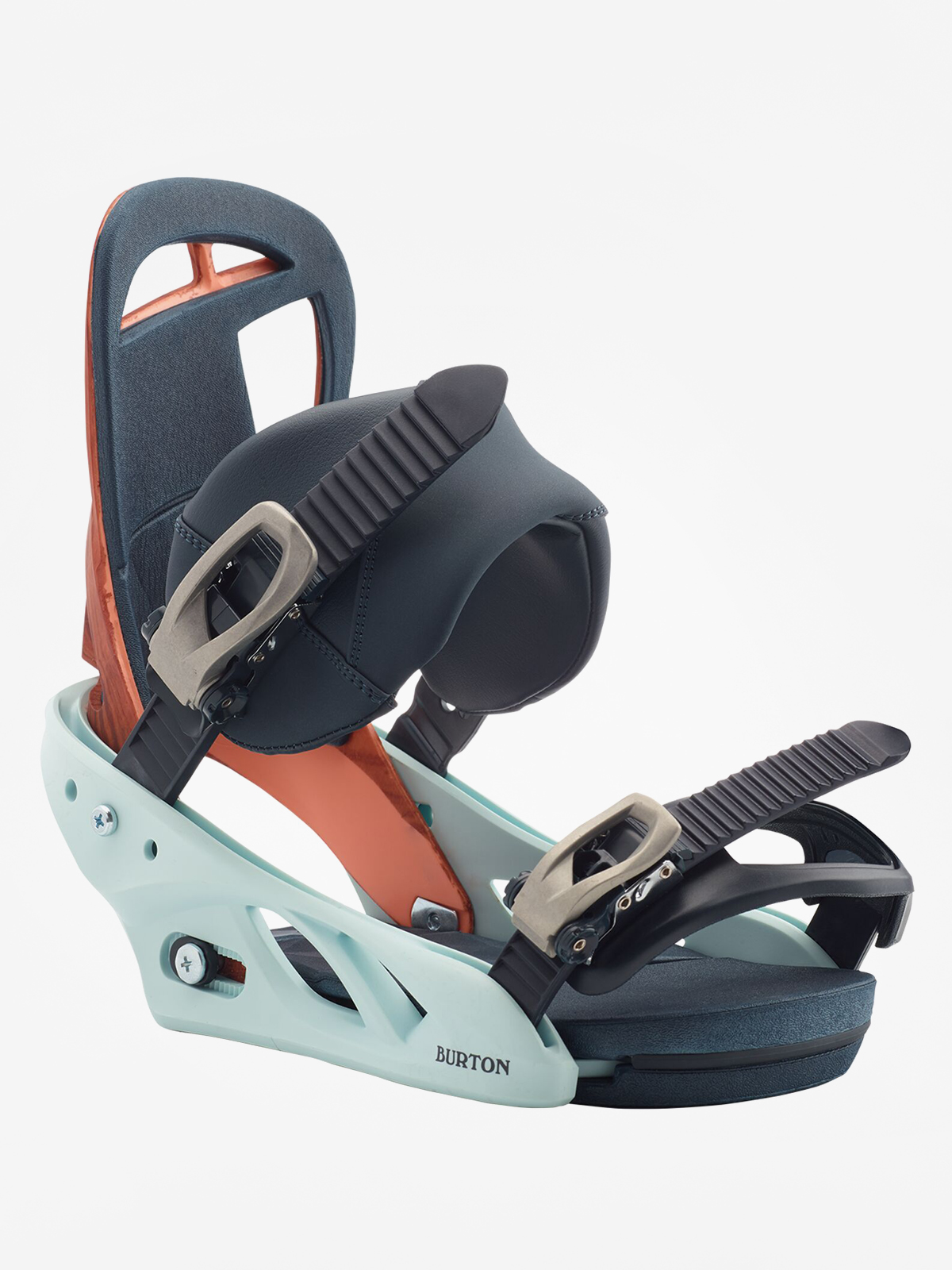 Damskie Wiązania snowboardowe Burton Scribe (wood grain jane)