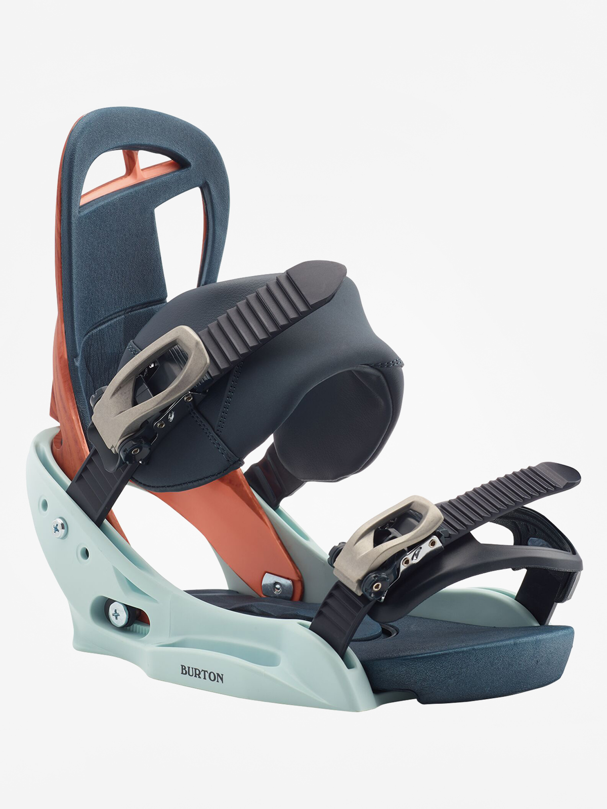 Damskie Wiązania snowboardowe Burton Scribe Est (wood grain jane)