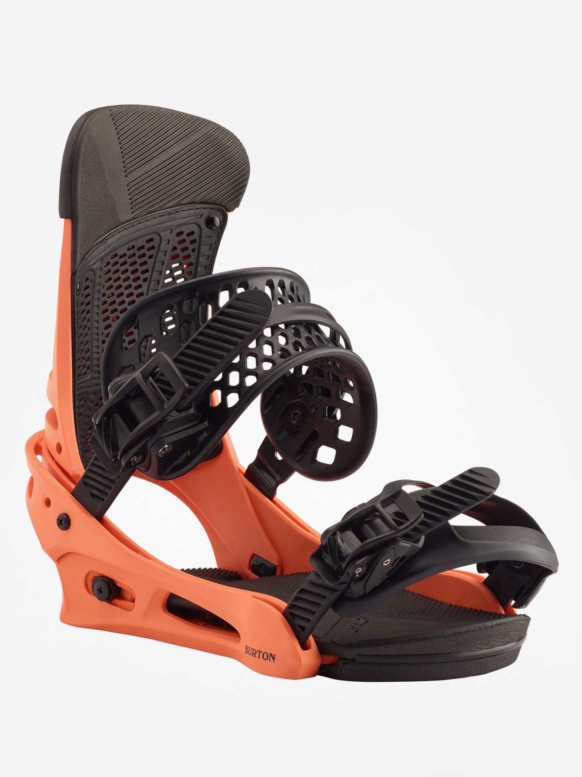 Męskie Wiązania snowboardowe Burton Malavita (spicy salmon)