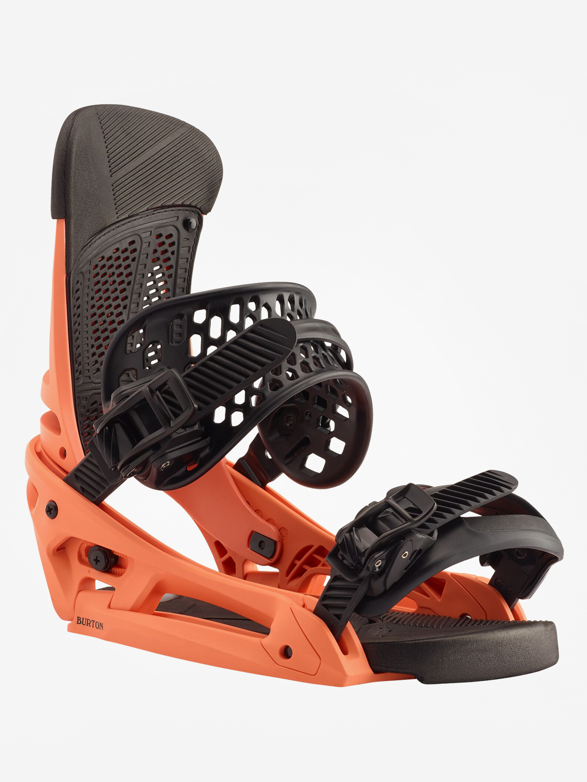 Męskie Wiązania snowboardowe Burton Malavita Est (spicy salmon)