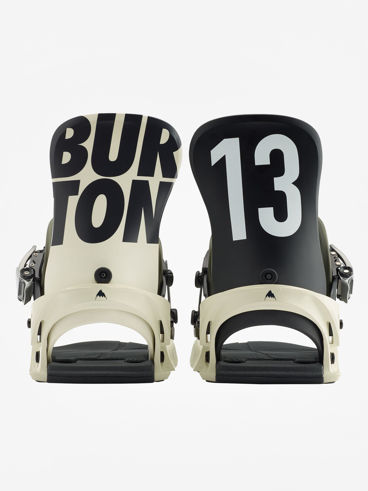 Męskie Wiązania snowboardowe Burton Mission (off white/black)