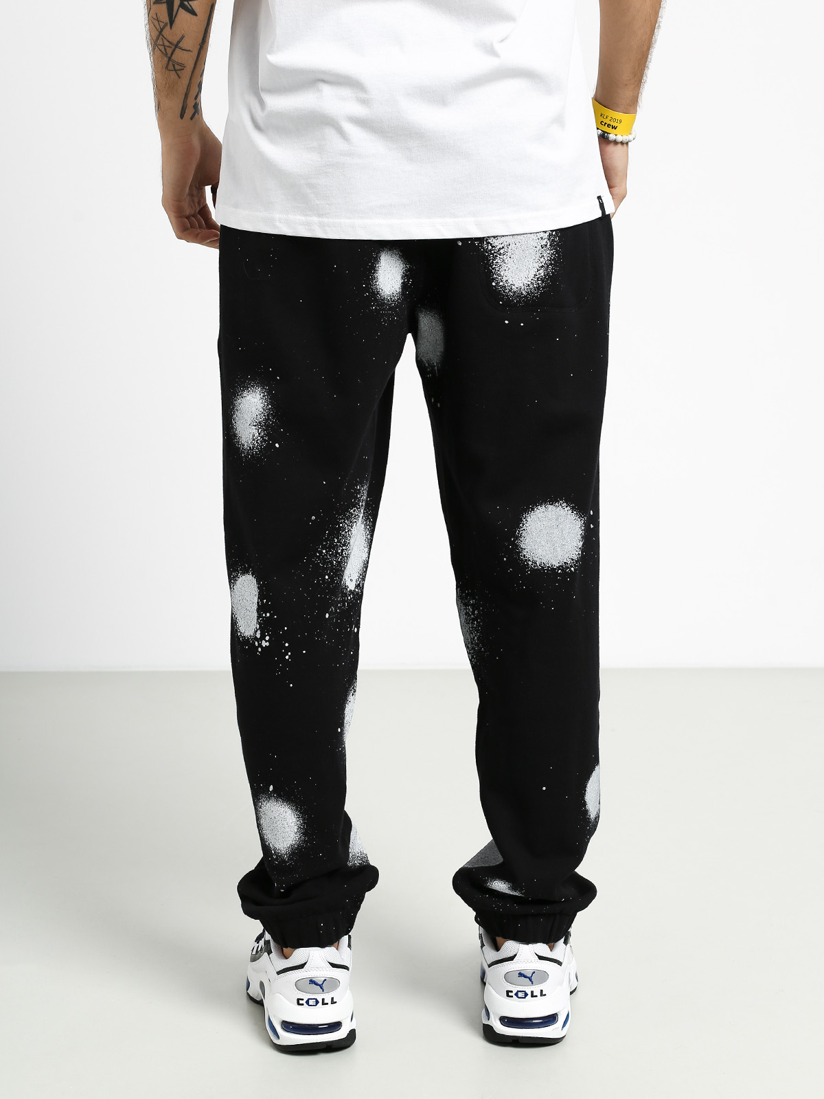 Spodnie Volcom Spraydot Fleece (black)