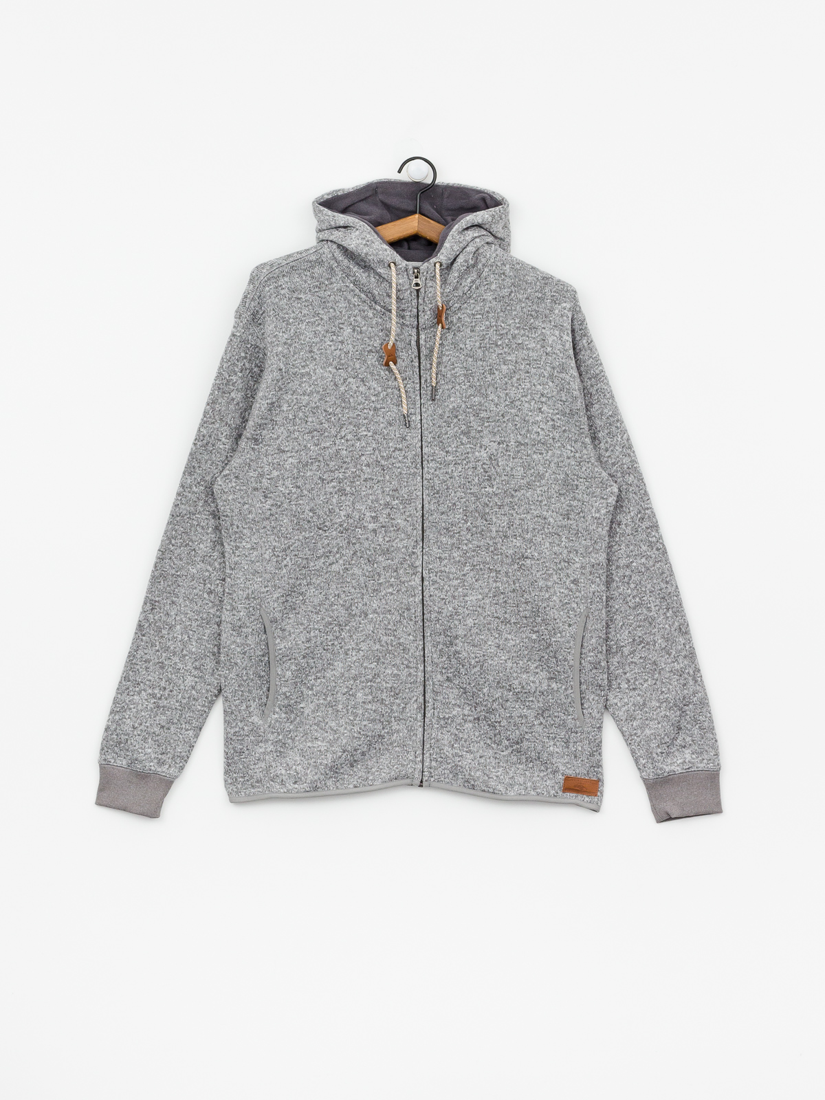 Bluza z kapturem Quiksilver Keller ZHD (medium grey heather)