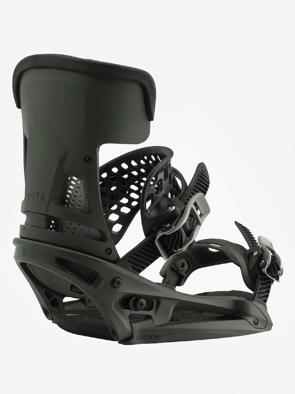 Męskie Wiązania snowboardowe Burton Malavita Est (dark gray)