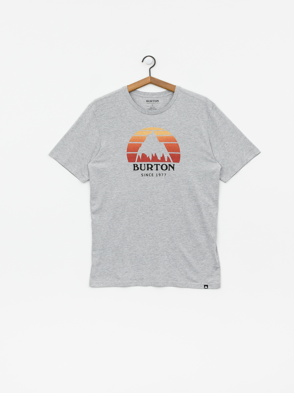 T-shirt Burton Underhill (gray heather)
