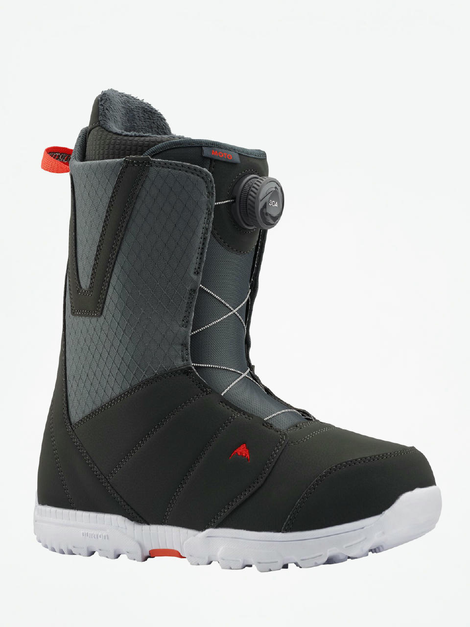 Męskie Buty snowboardowe Burton Moto Boa (gray/red)