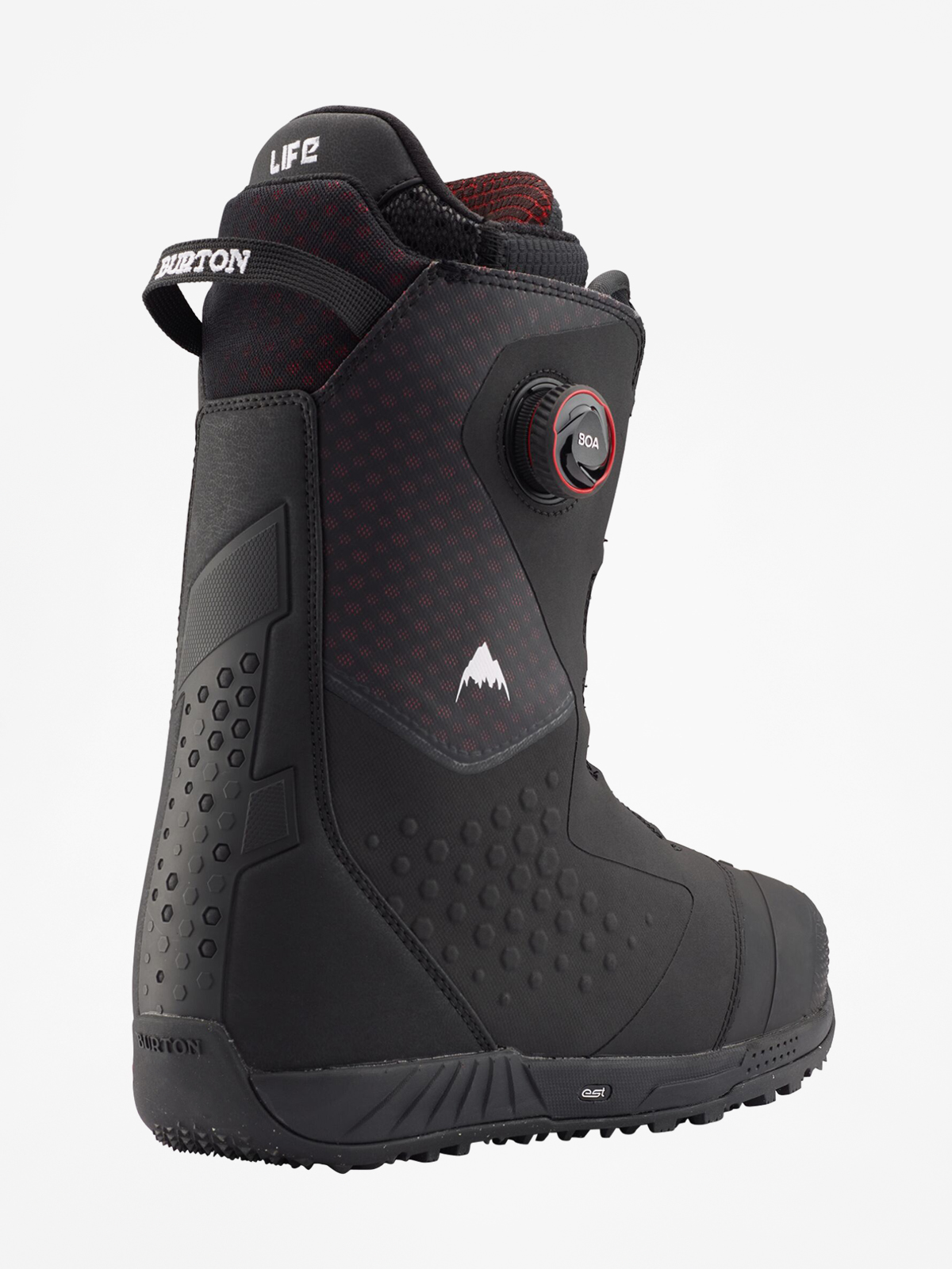 Męskie Buty snowboardowe Burton Ion Boa (black/red)