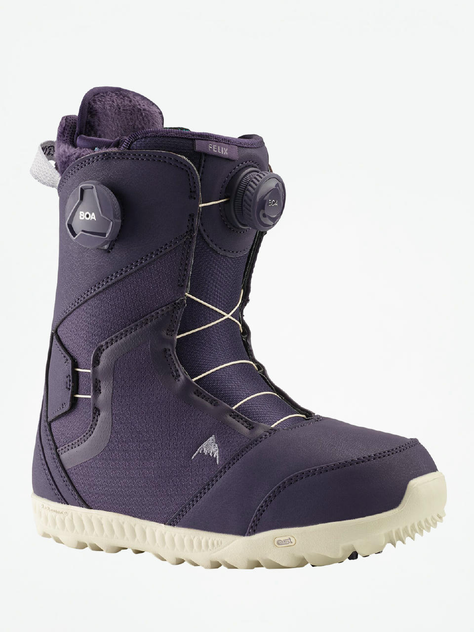 Damskie Buty snowboardowe Burton Felix Boa (purple velvet)