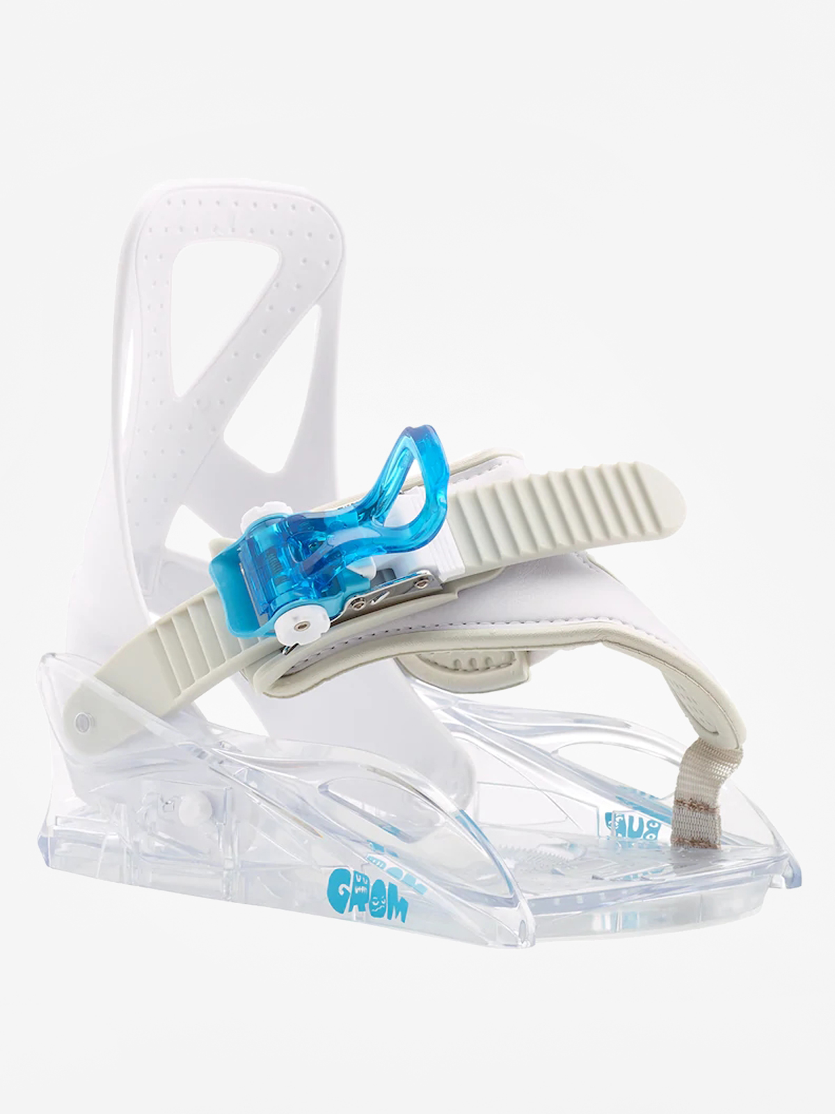 Wiązania snowboardowe Burton Grom (white)