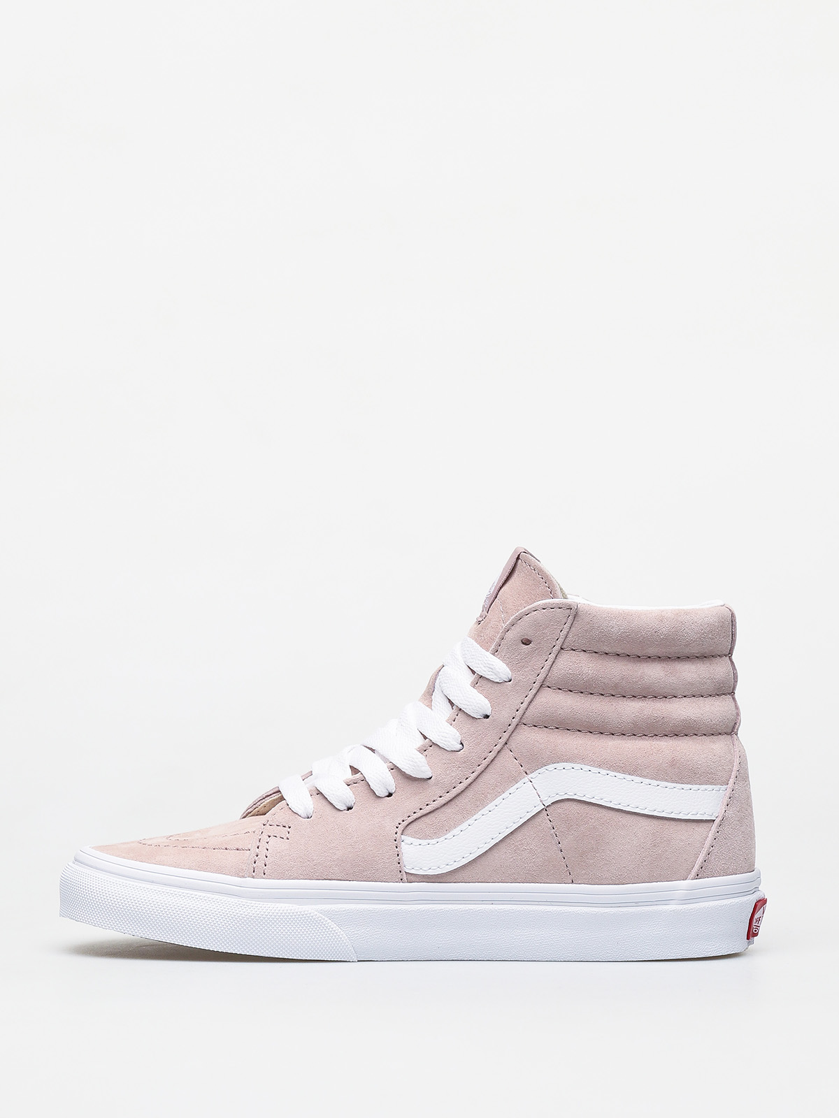 Buty Vans Sk8 Hi (pig suede/shadow gray/true white)