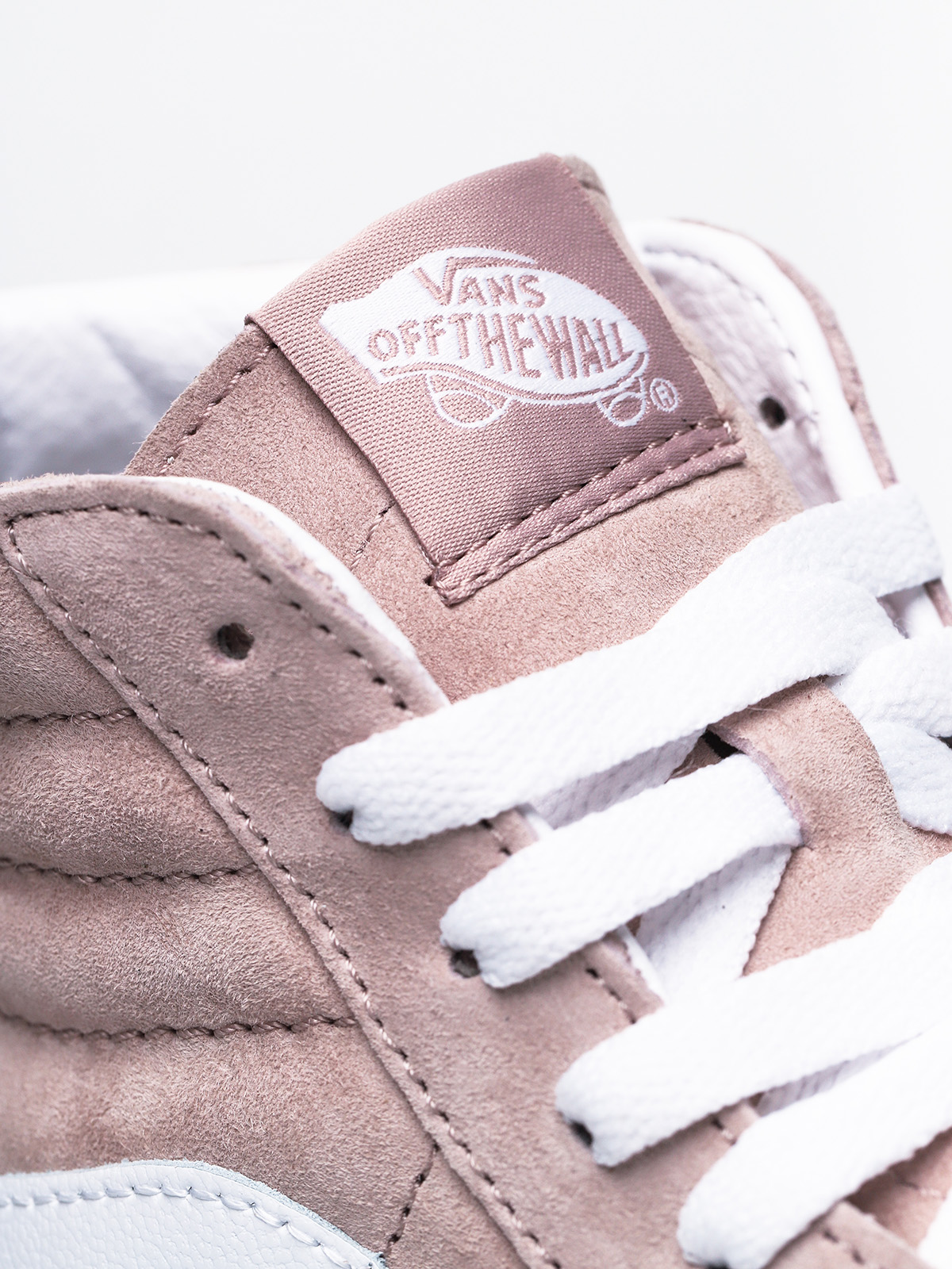 Buty Vans Sk8 Hi (pig suede/shadow gray/true white)