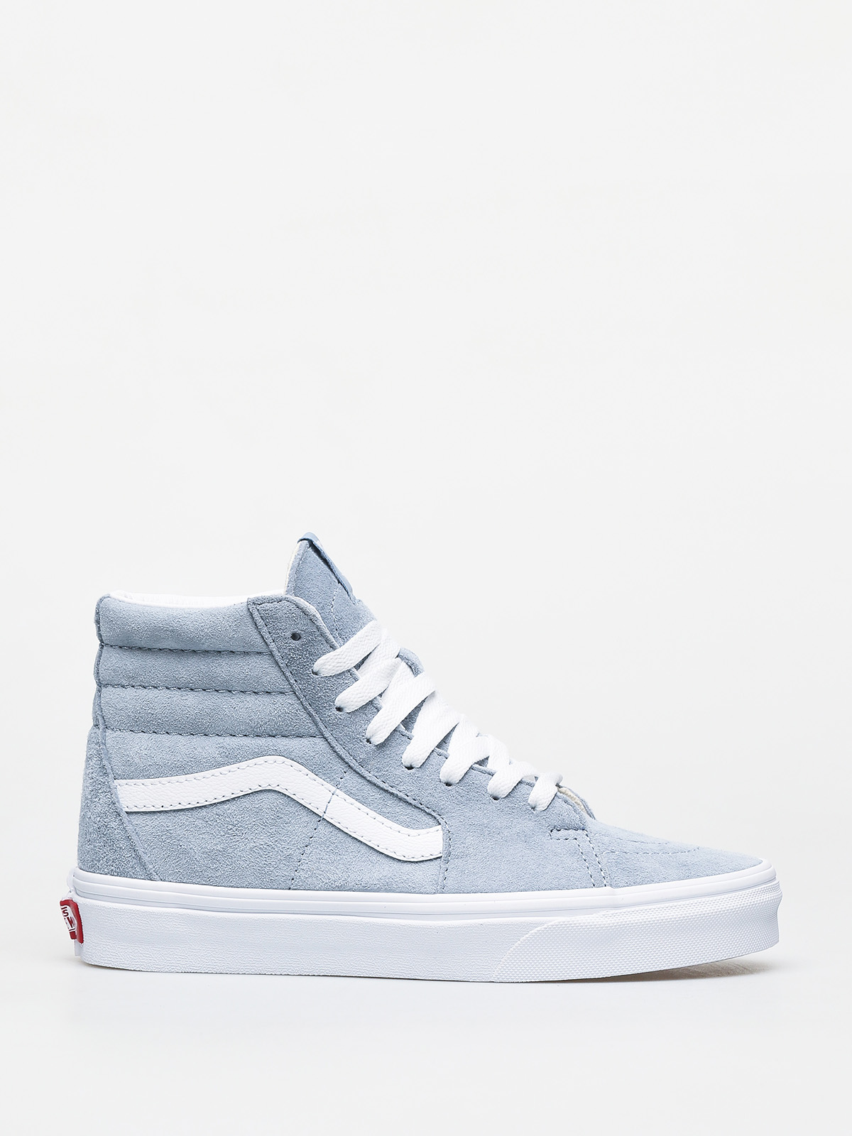 vans sk8 hi pig suede blue fog