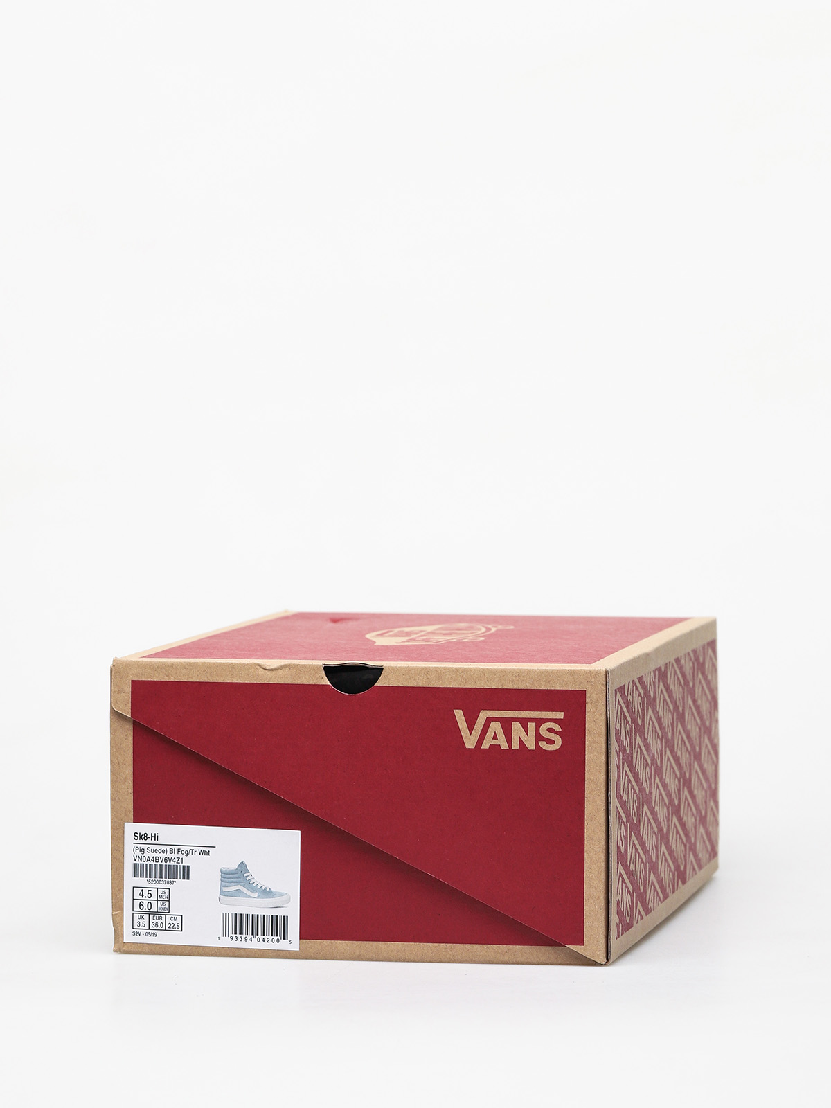 Buty Vans Sk8 Hi (pig suede/blue fog/true white)