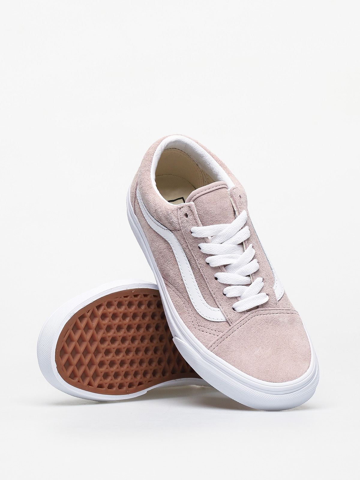 Buty Vans Old Skool (pig suede/shadow gray/true white)