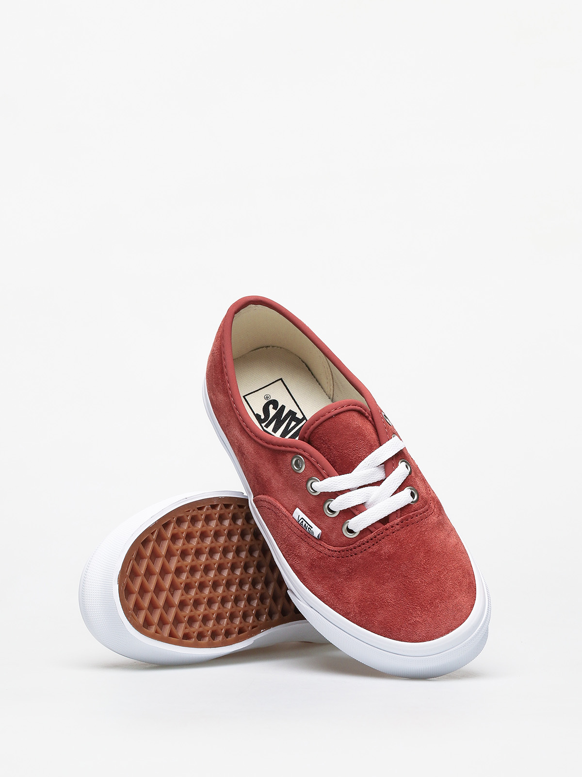 Buty Vans Authentic (pig suede/brnt brcktrwht)