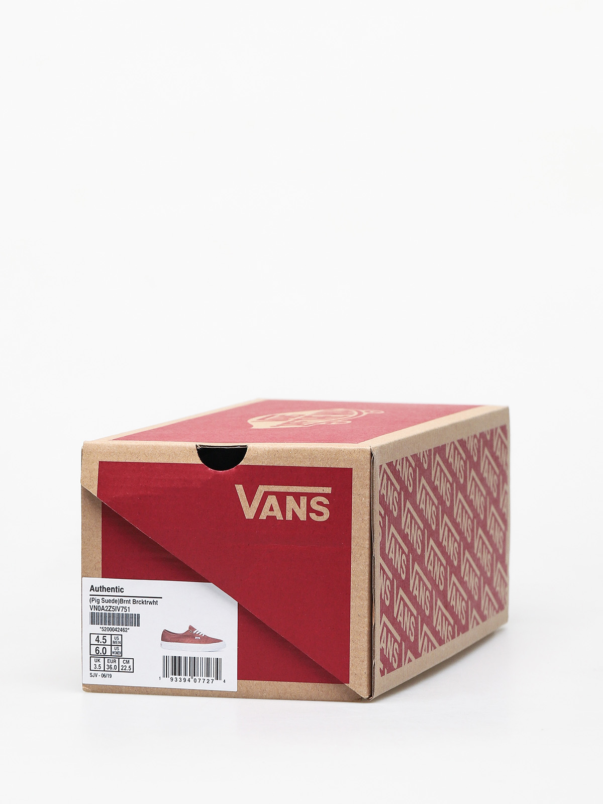 Buty Vans Authentic (pig suede/brnt brcktrwht)