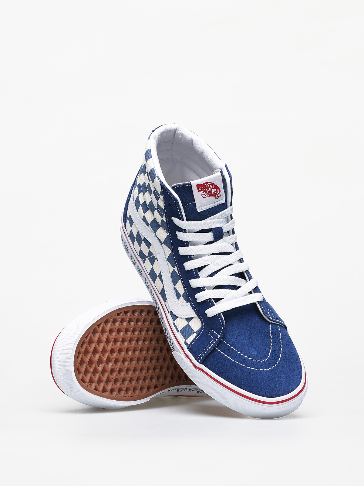 Buty Vans Sk8 Hi Reissue (vans bmx/true navy/white)
