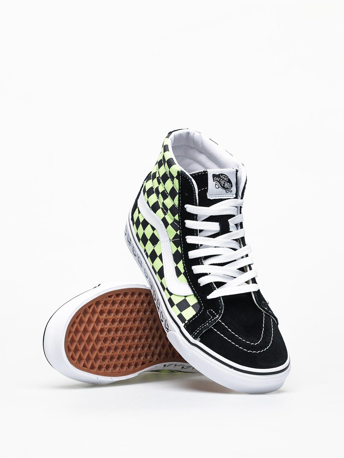 Buty Vans Sk8 Hi Reissue (vans bmx/blk/sharp green)