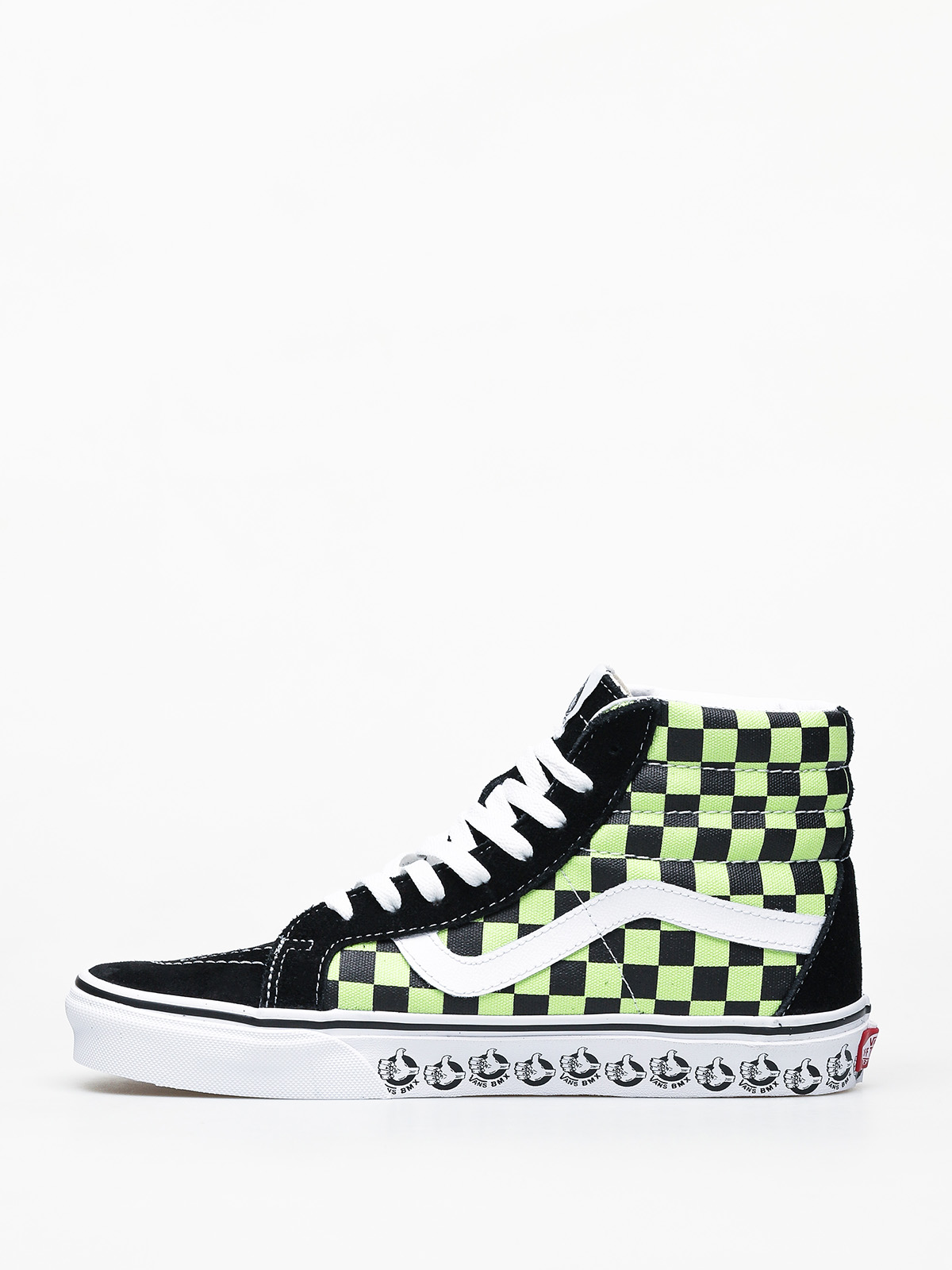 Buty Vans Sk8 Hi Reissue (vans bmx/blk/sharp green)