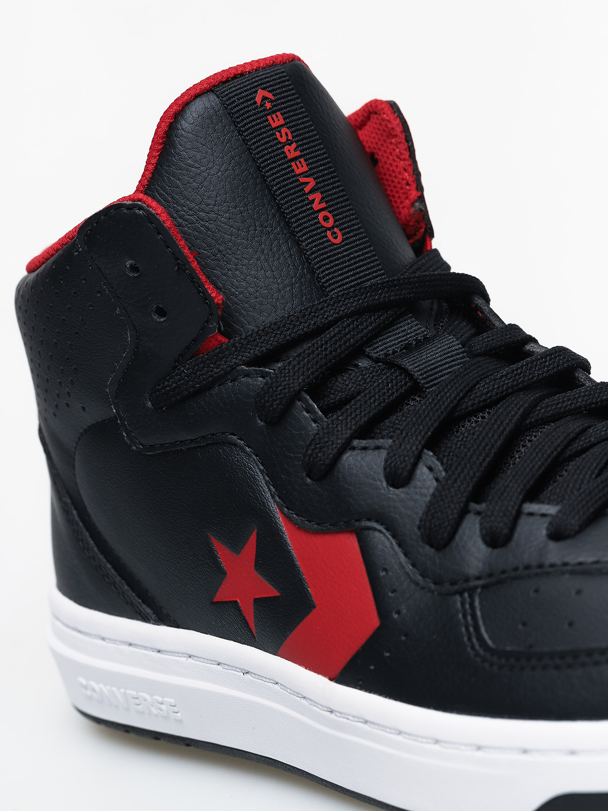 Buty Converse Rival Mid (black/enamel red)