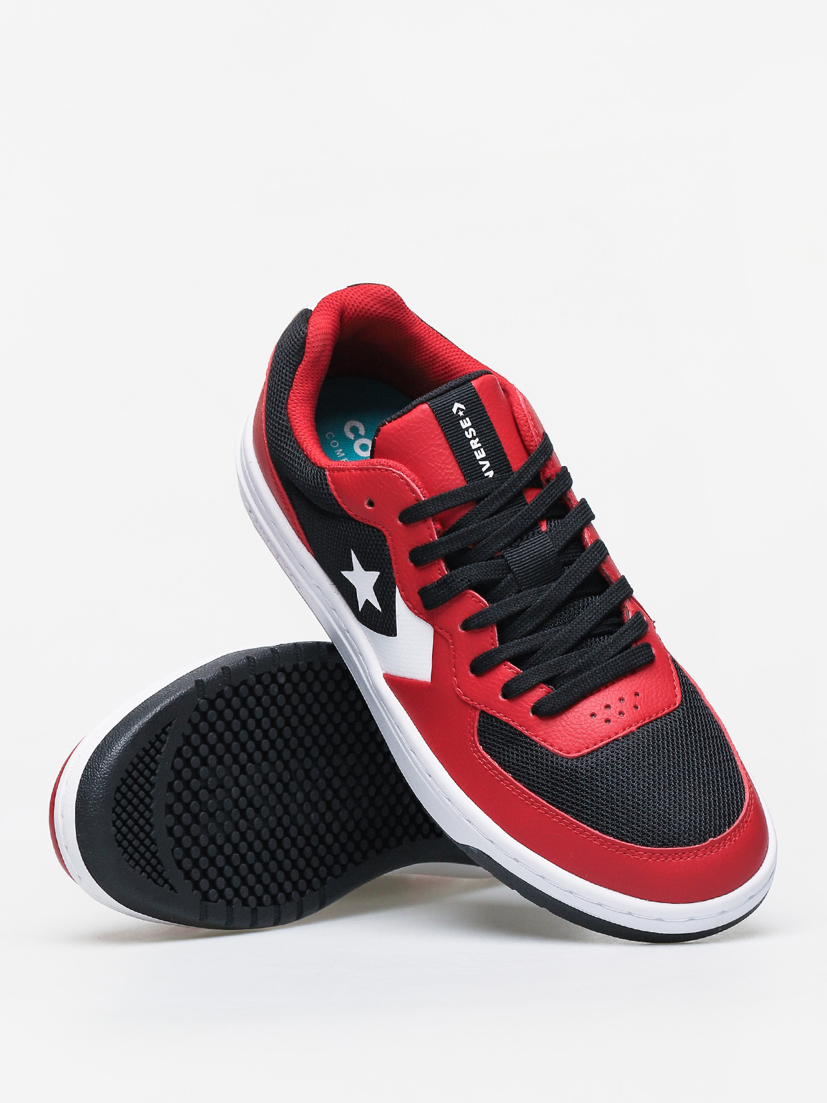 Buty Converse Rival Ox (black/red/white)