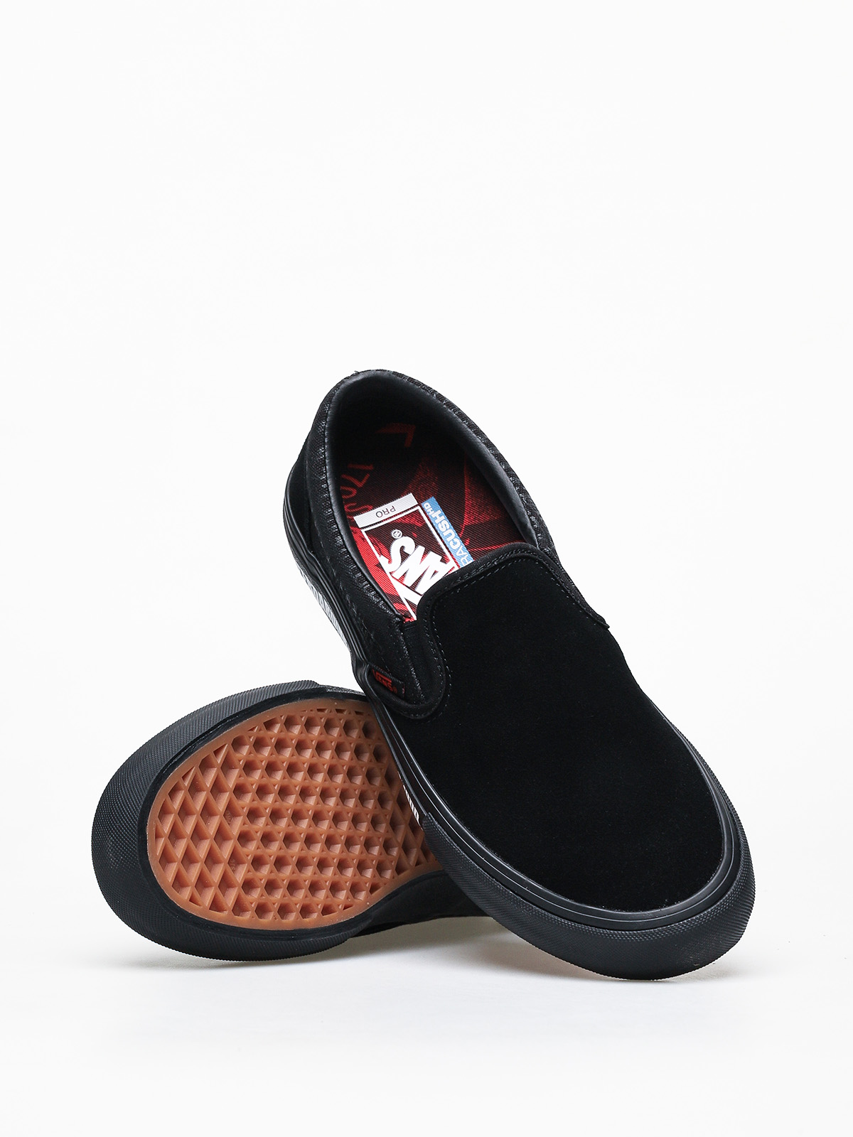 Buty Vans X Baker Slip On Pro (black/black/red)