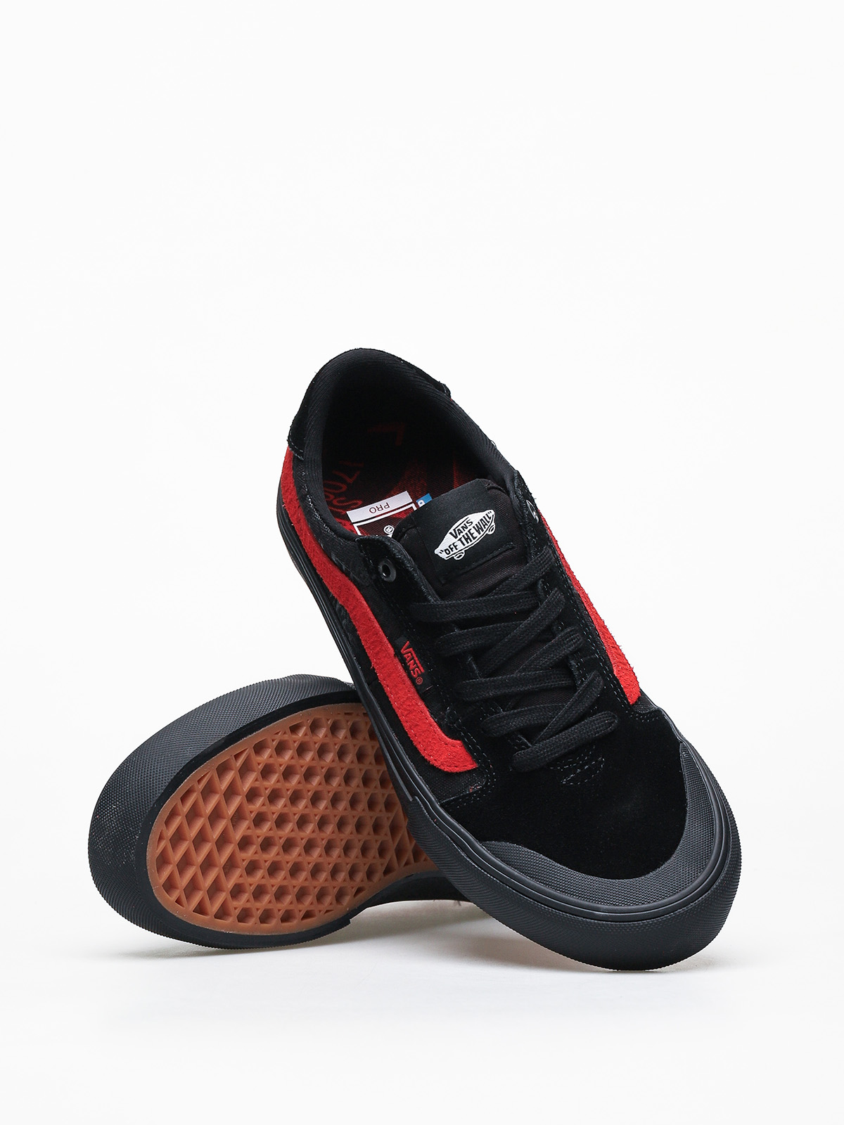 Buty Vans Style 112 Pro (black/black/red)