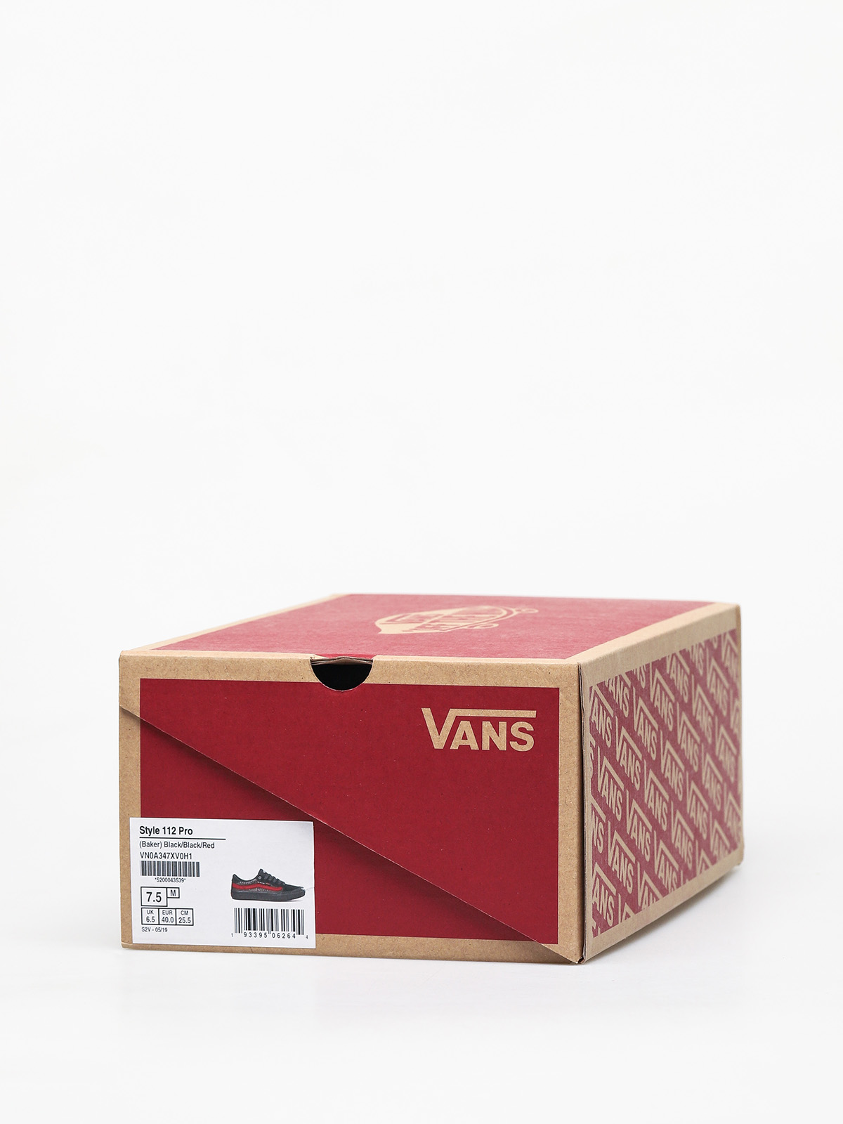 Buty Vans Style 112 Pro (black/black/red)
