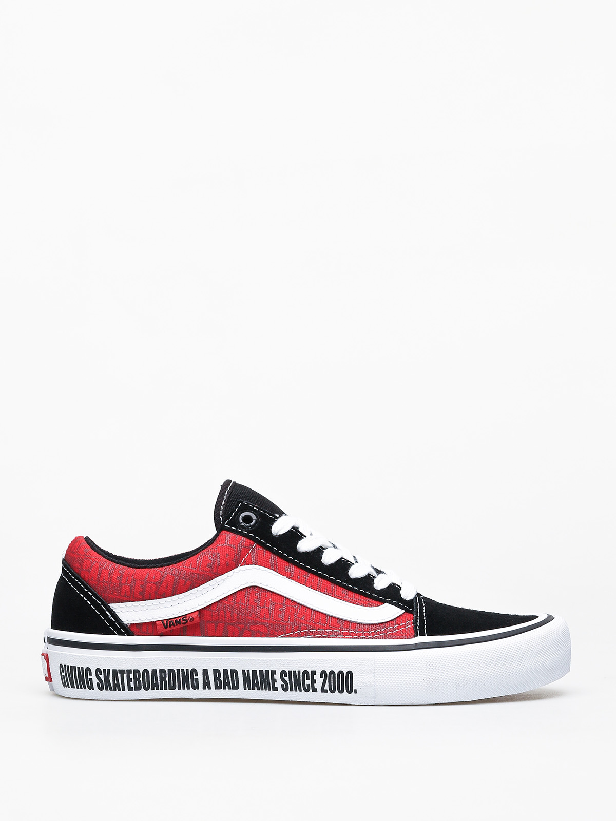 Buty Vans X Baker Old Skool Pro (black/white/red)