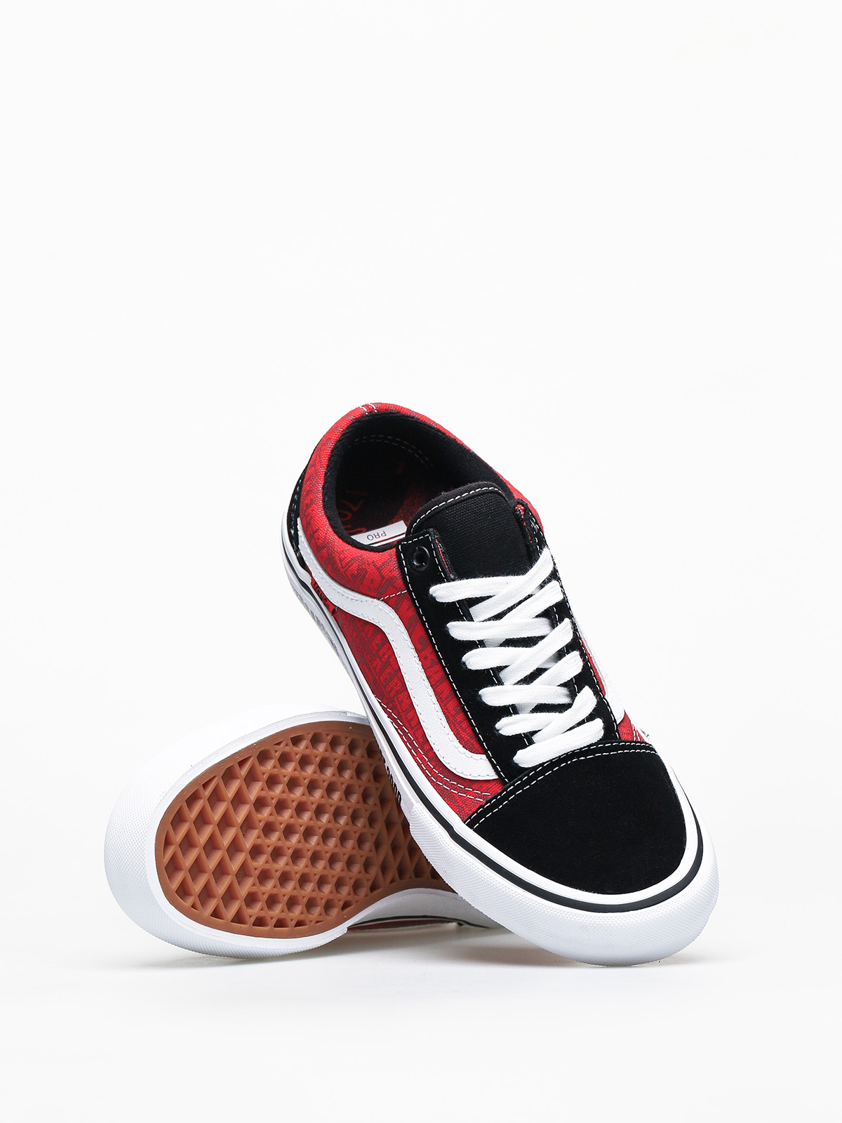 Buty Vans X Baker Old Skool Pro (black/white/red)
